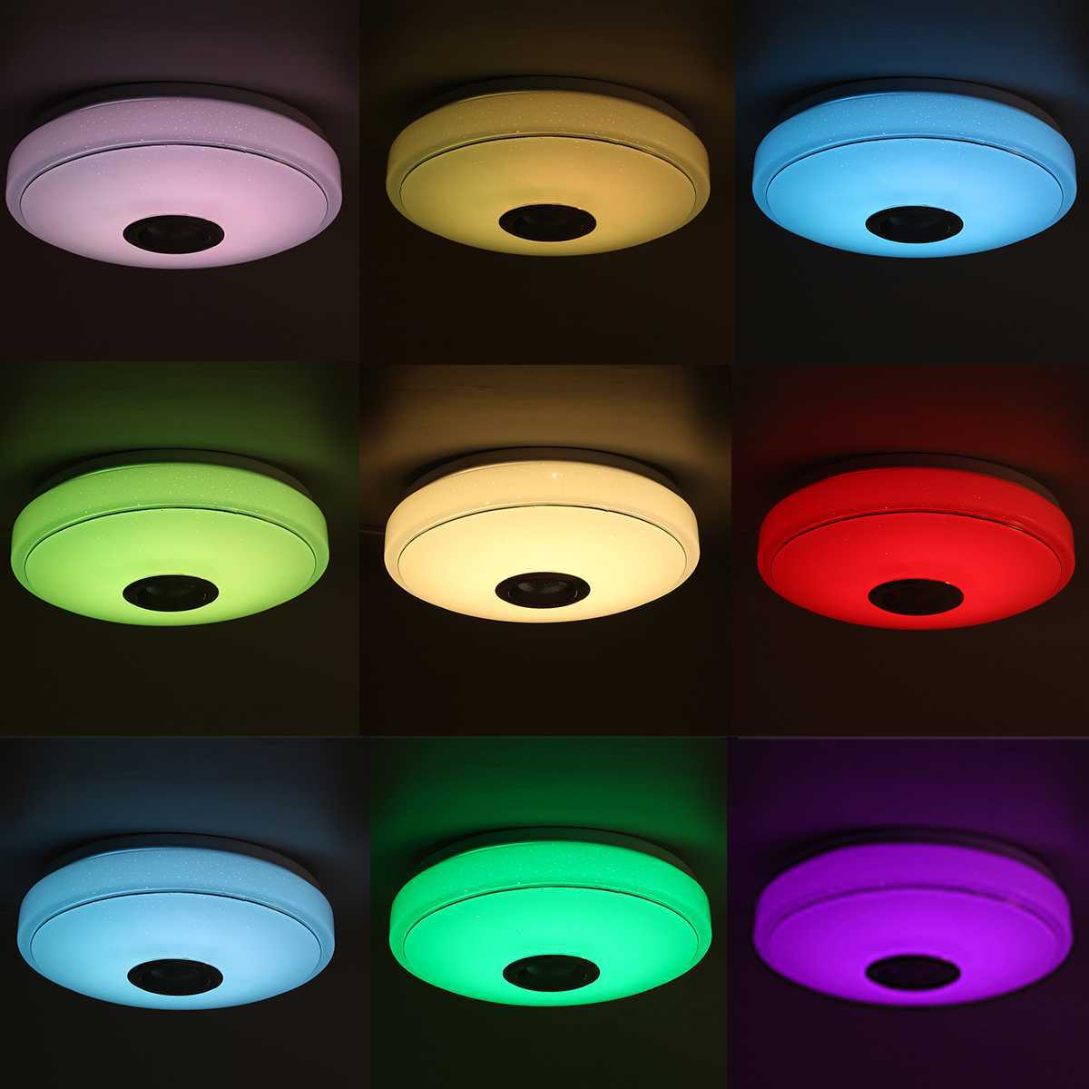 Tuya WiFi Smart LED Ceiling Light – App & Remote Control (Compatible with Alexa & Google Home)
